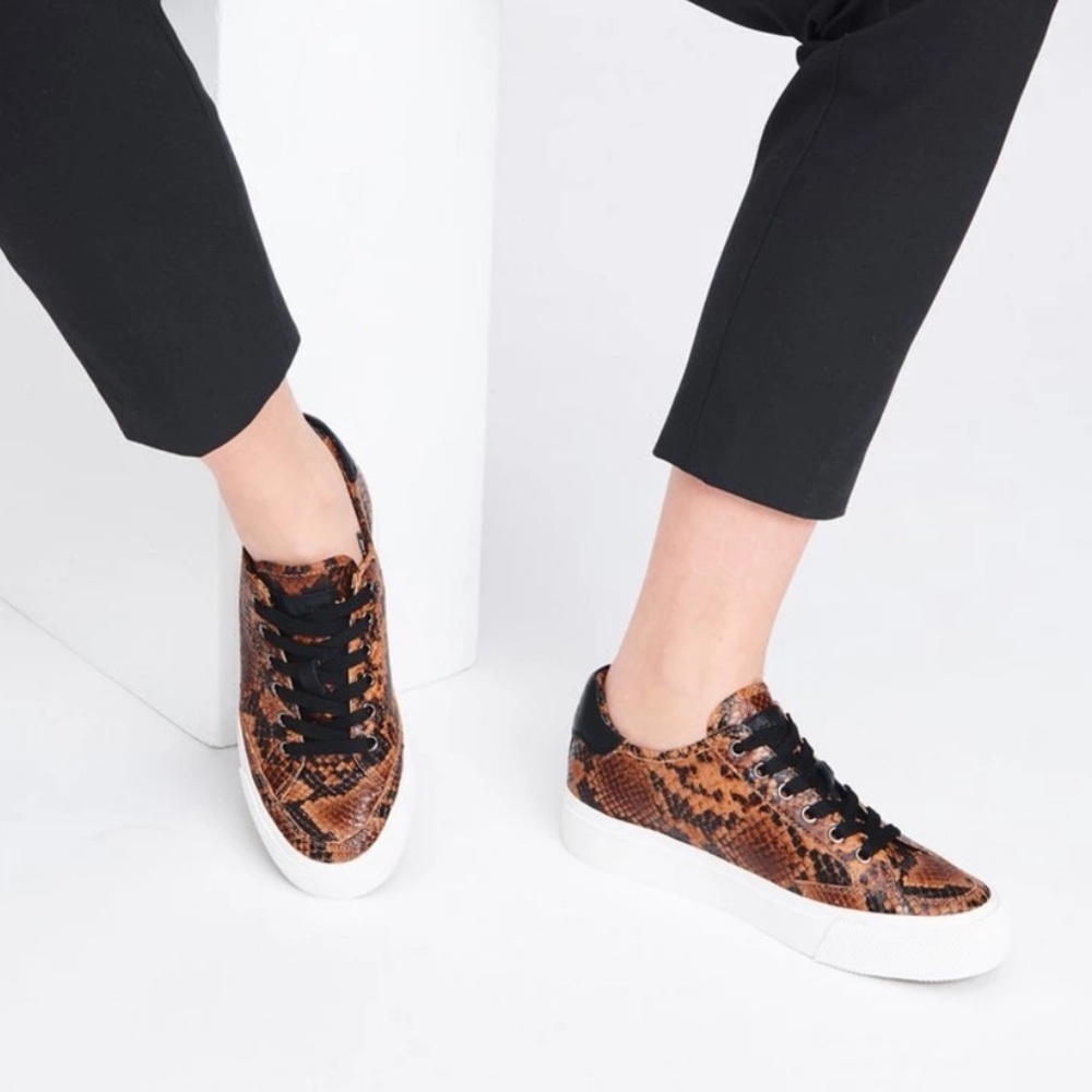 Rag & Bone Golden Brown Army Low Sneakers Size 8